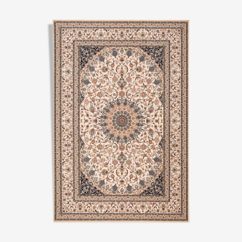 Chaku beige and black persian carpet 310x430 cm