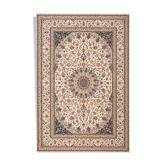 Chaku beige and black persian carpet 310x430 cm