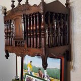 Provençal wooden bread bin