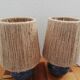 Pair of vintage ceramic lamp