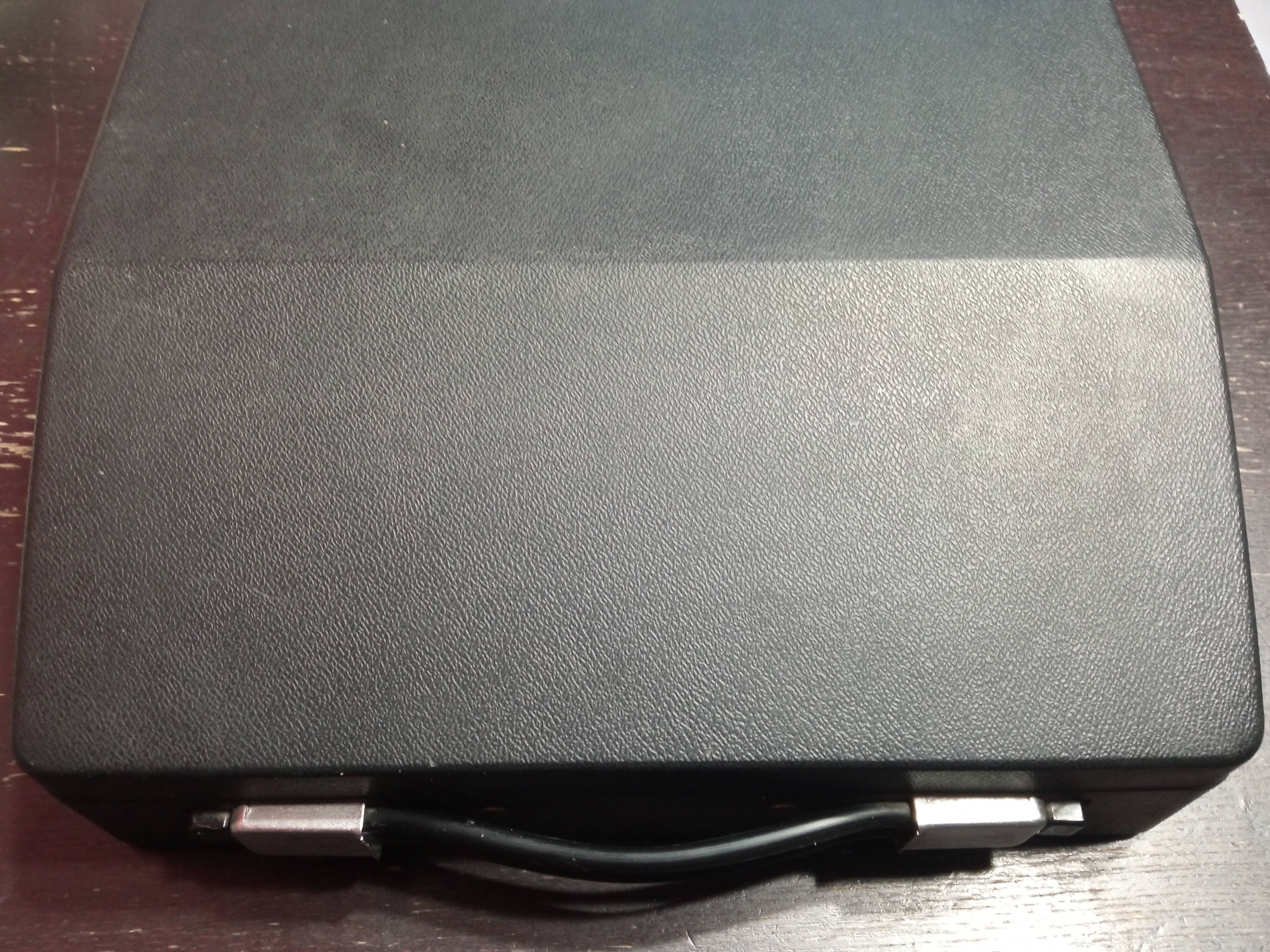 Welco 200 de luxe orange typewriter