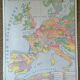 Former rossignol school map of europe.