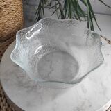 Mini glass salad bowl