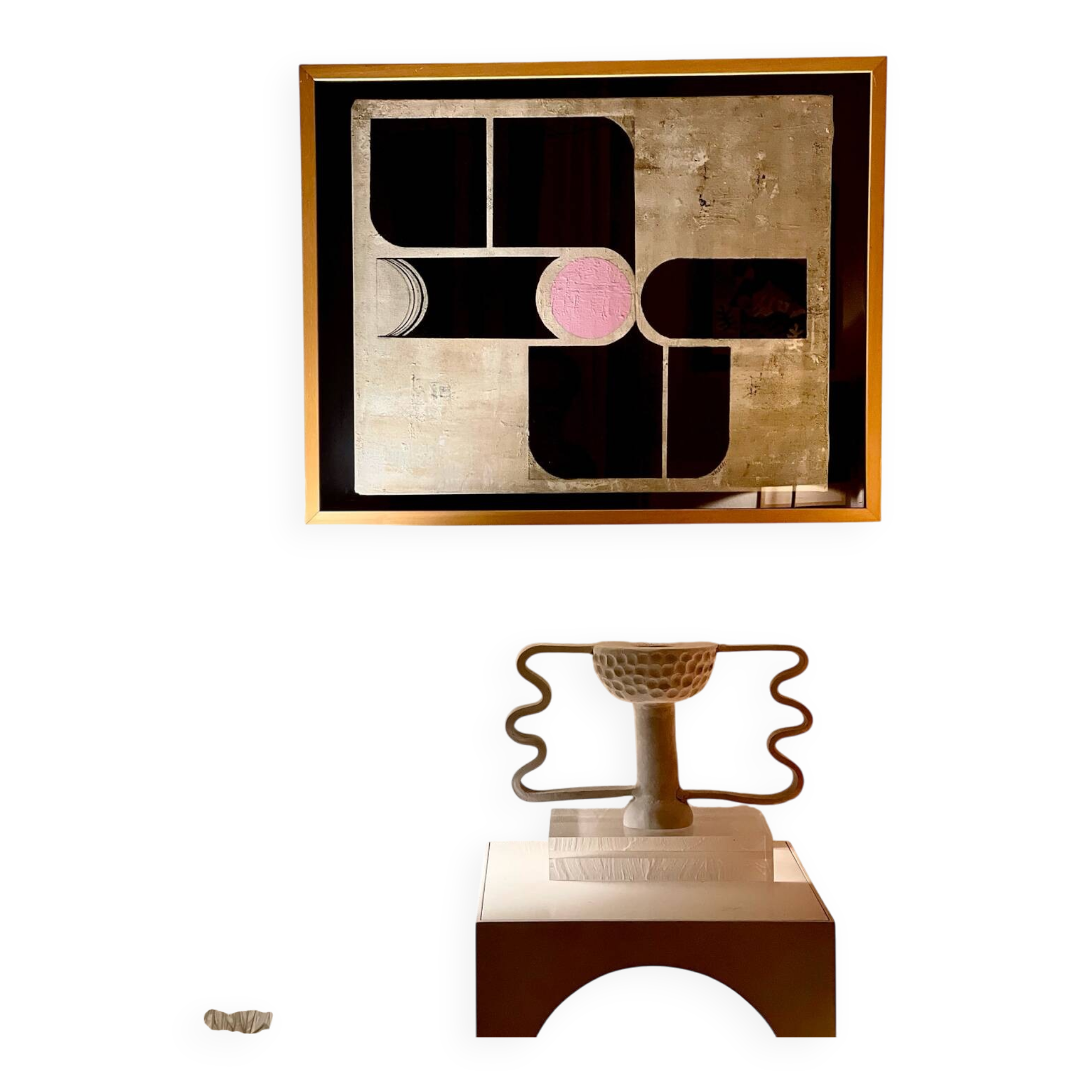 Table Olisch "Bauhaus Bird" Roselin