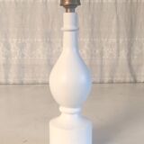 Wooden lamp foot turned by Philippe Capelle – 60s/70s