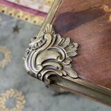 Louis XV style marquetry games table