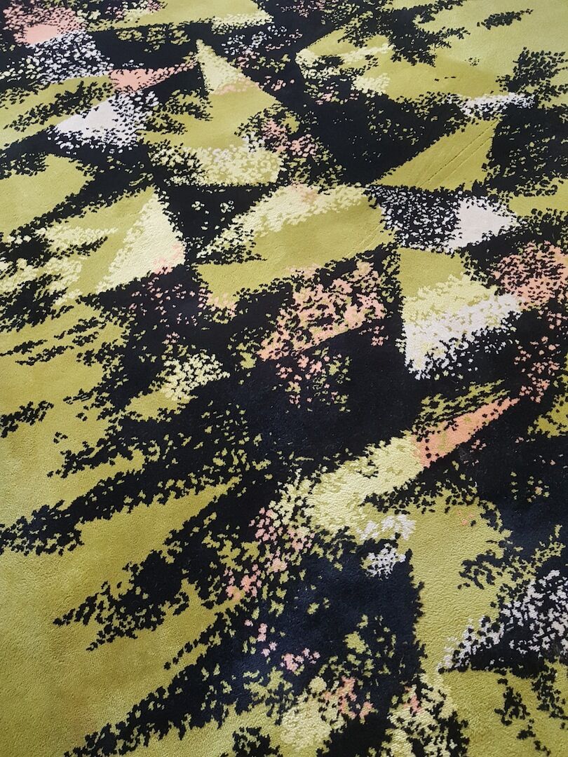 Vintage Cavalcade Rug by Maurice André for SF Carpets, 1950s