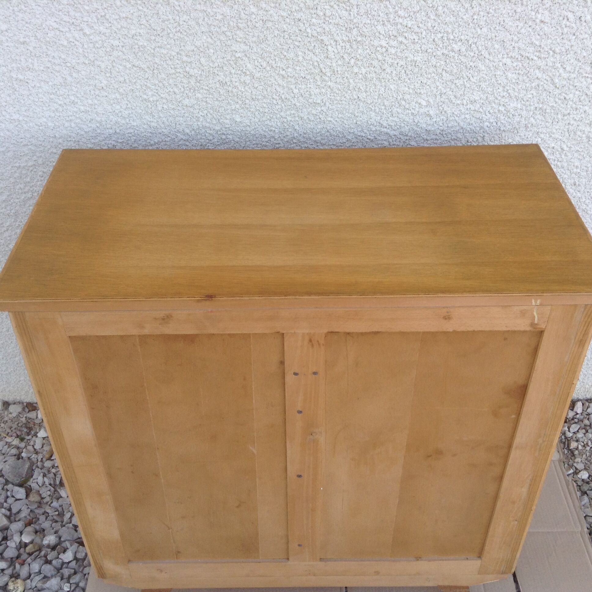 Vintage solid oak dresser
