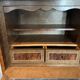 Secretary Napoleon III in rosewood and rosewood Marble top