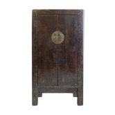 Armoire chinoise à décor peint – Province du Shanxi, début XXᵉ siècle
