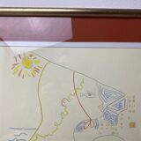 Lithograph Jean Cocteau