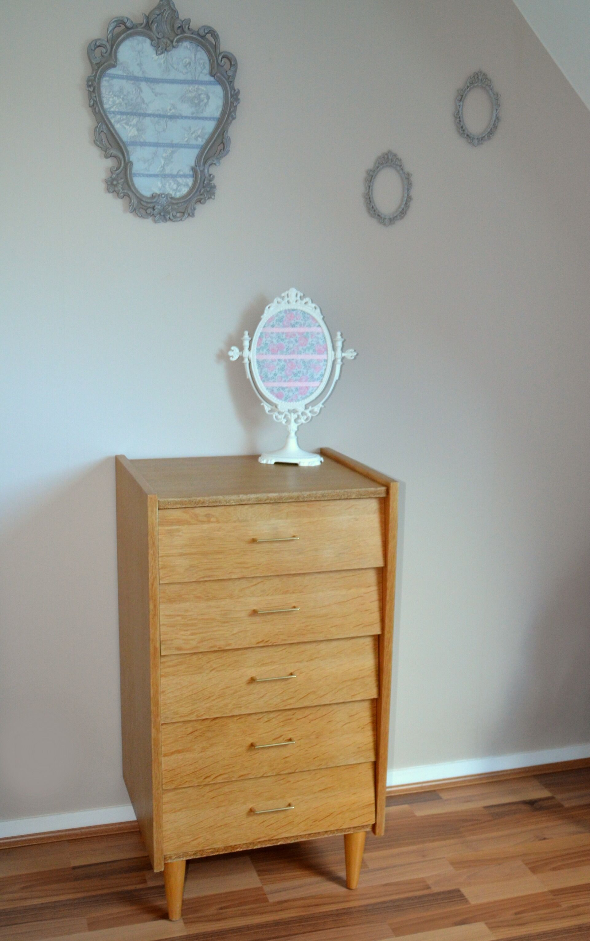 Commode chiffonnier style scandinave en bois