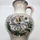 Vase, Jug Jean de Lespinasse (JdL) Hand Decorated France Vintage