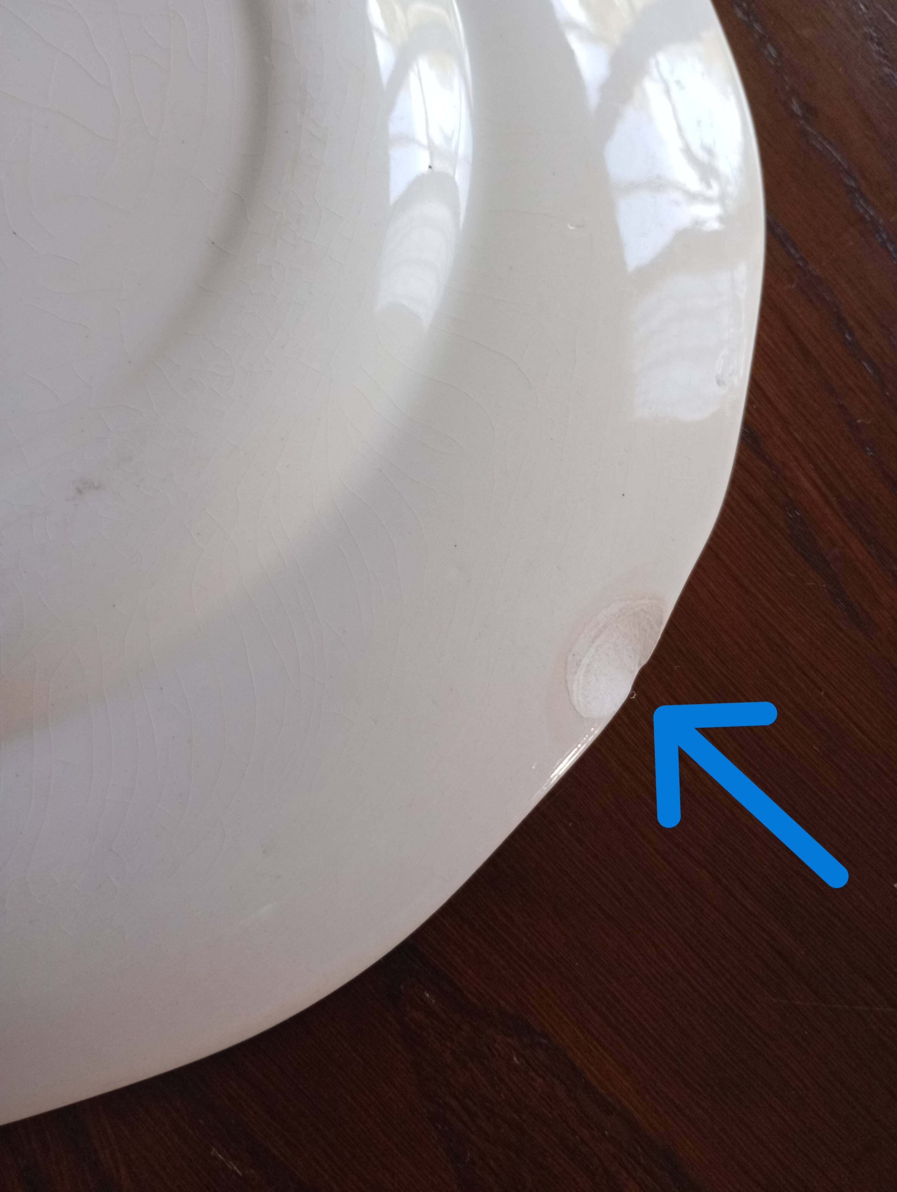 English flat plates by Furnivals "Quail"