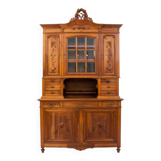 Walnut sideboard, France, circa 1870.