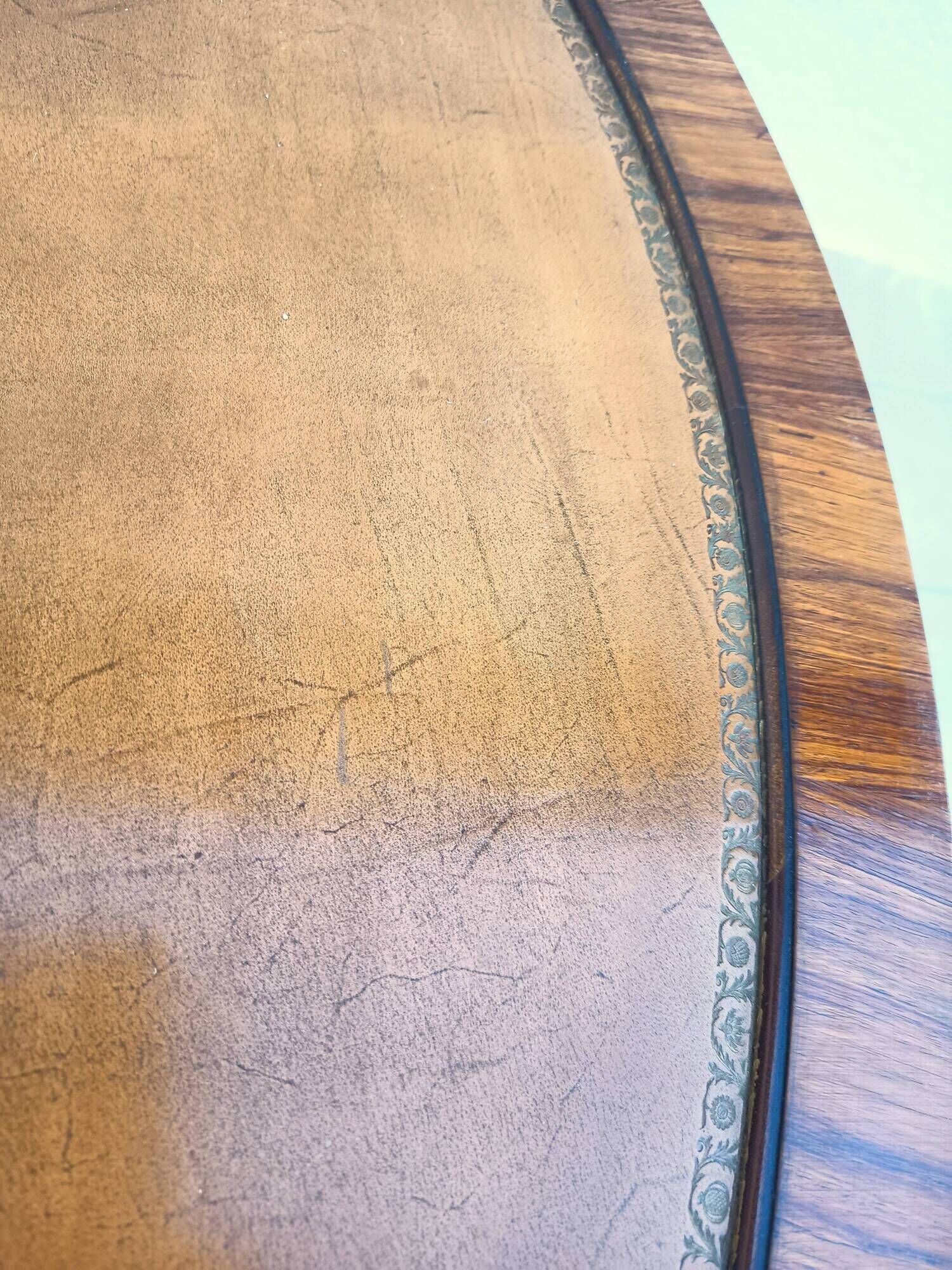 Louis XVI style game table in precious wood