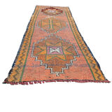 Vintage kurdish herki runner  290 x 95 cm