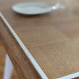 Checkerboard table oak