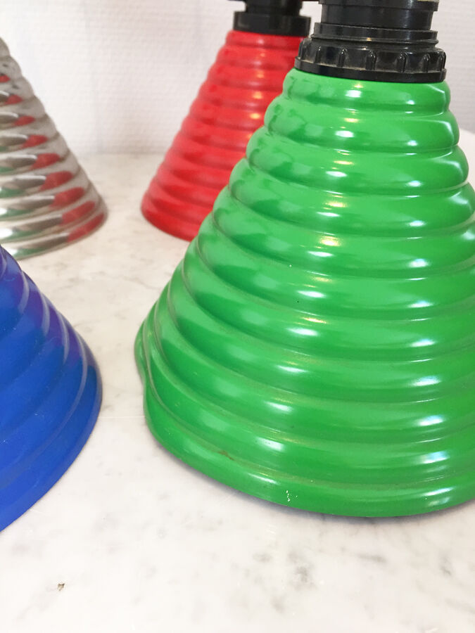 4 vintage Ikéa sconces, 1980