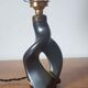 Bordeaux art ceramic lamp