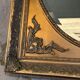 Miroir en bois doré  67 x 77 cm