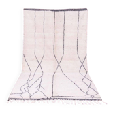 Tapis Beni Ouraine fait main artisanale traditionnelle taille 150/250 cm