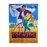 Affiche cinéma "Cocagne" Fernandel 60x80cm 1961