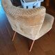 Vintage cocktail armchair from the 50s/60s – modernist Scandinavian style