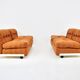 Amanta armchairs by Mario Bellini for C&B Italia, 1960, set of 4