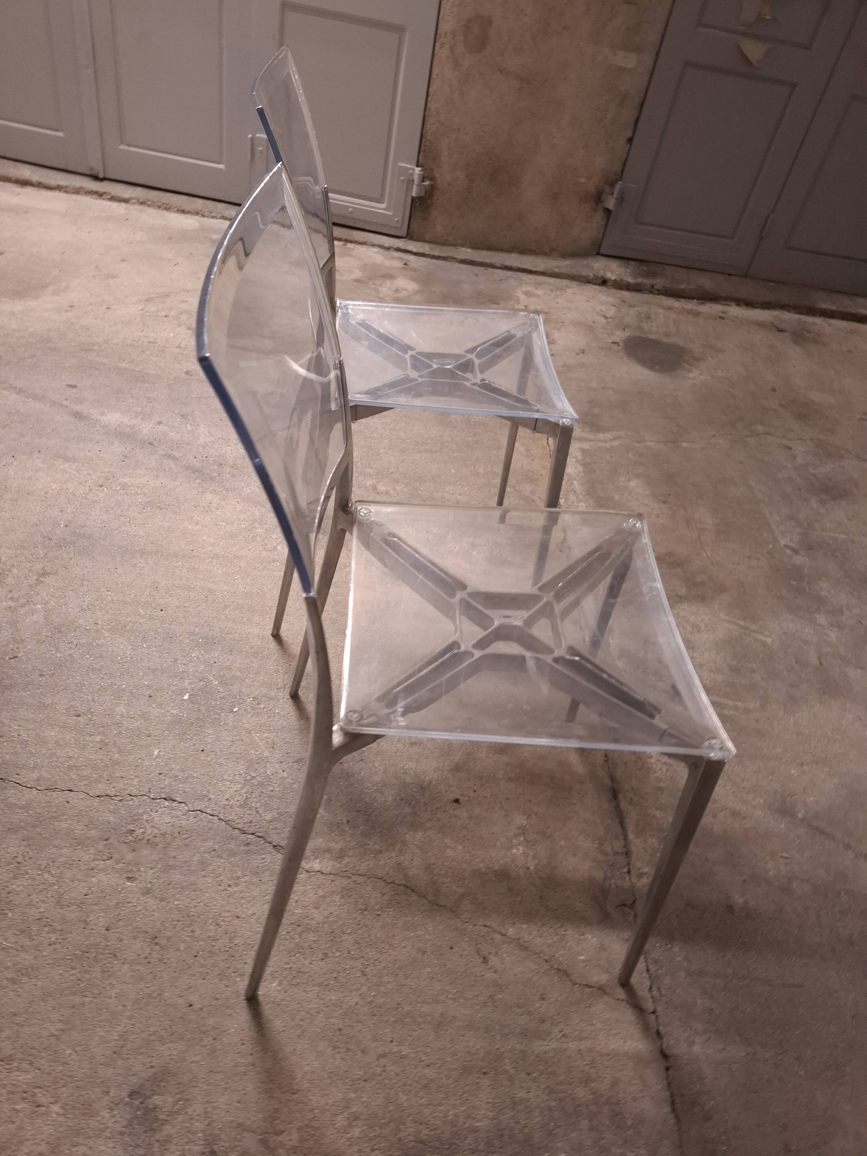 Two chairs Edition Fasem ergo by Claudio Dondoli, Marco Pocci