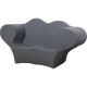 Fauteuil gris double Soft Big Easy par Ron Arad pour Moroso