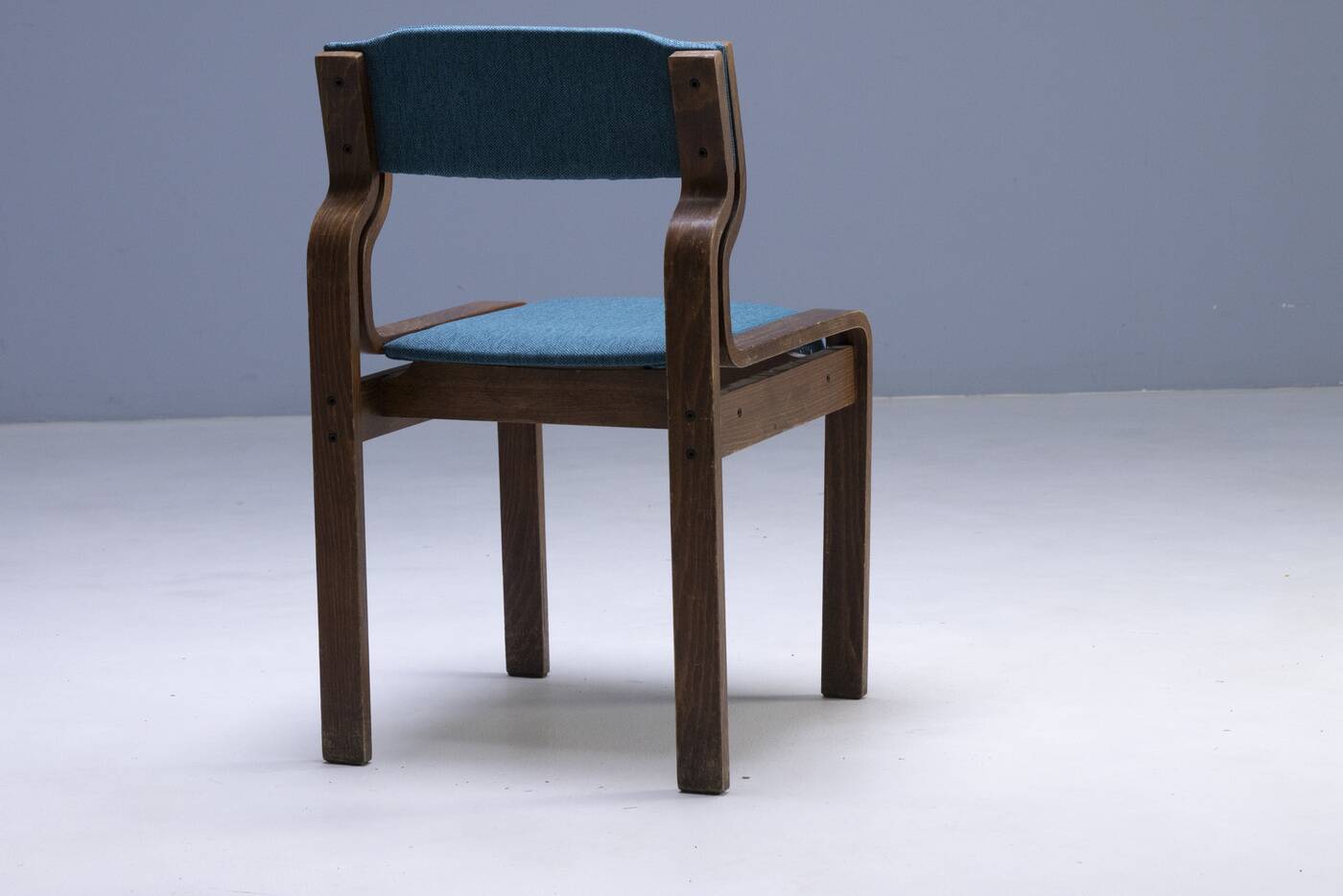 Set of 4 Dining Chairs, Ludvík Volák, 1970s-1980s, Czechoslovakia