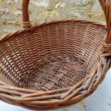 Vintage wicker basket 42 cm