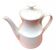 Cafetière de style art déco porcelaine blanche