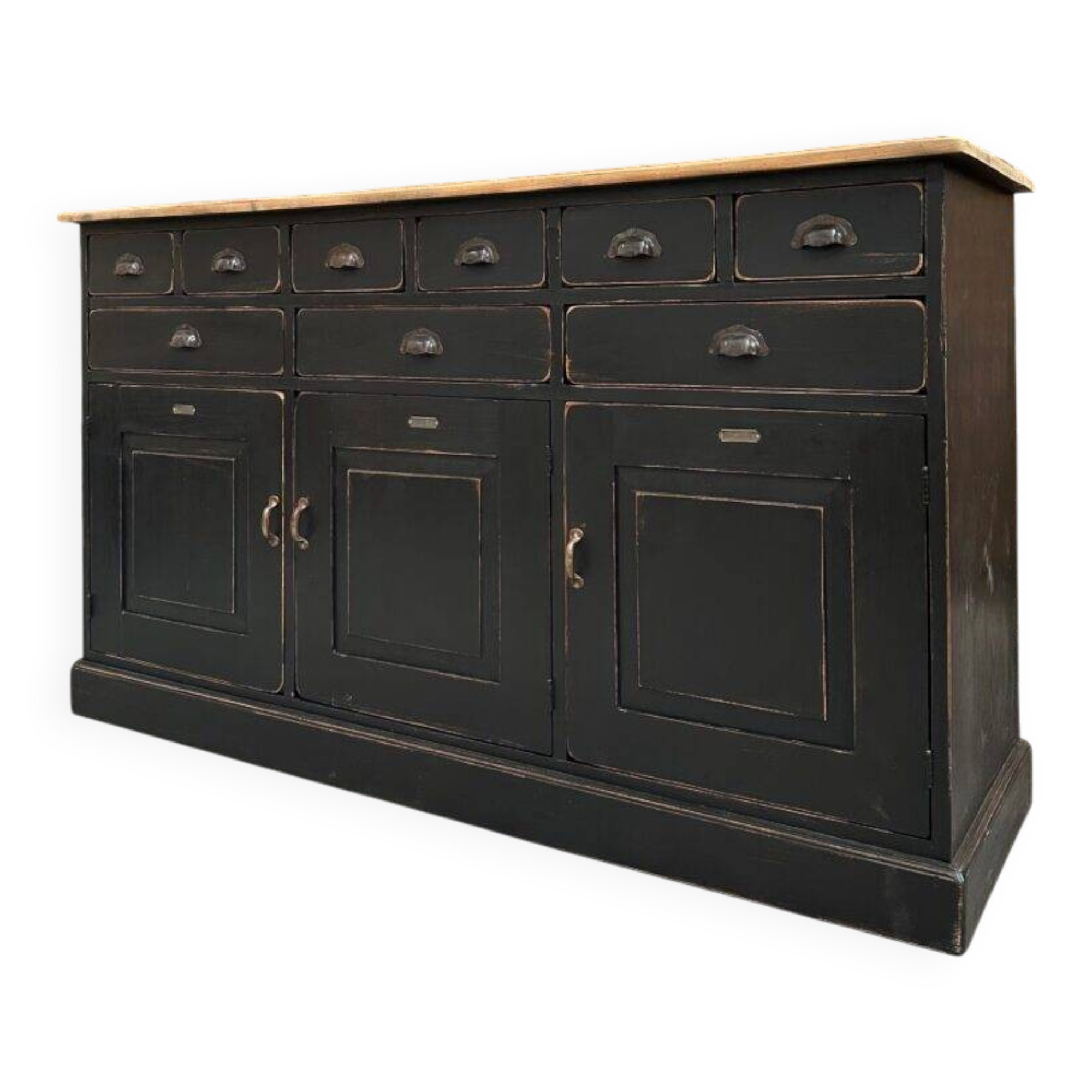 Workshop furniture from the early 20th century.