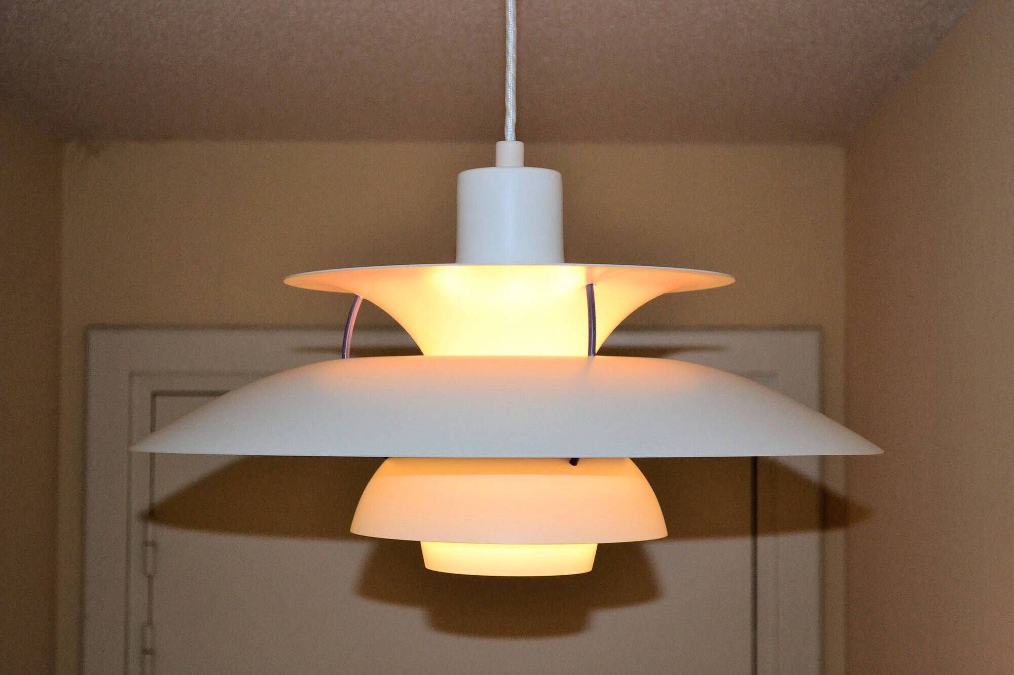 Scandinavian PH5 Pendant Lamp Design Poul Henningsen by Louis Poulsen (Denmar