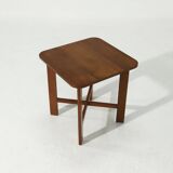 Modernist Amsterdam School Oak Side Table 1920s