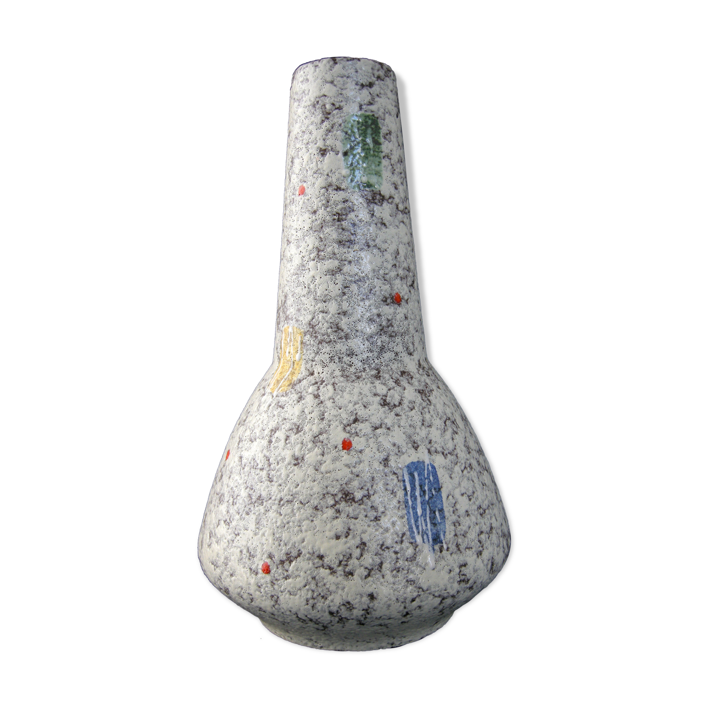 Vintage vase 1950 ceramic