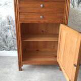 Solid wood sideboard 60's