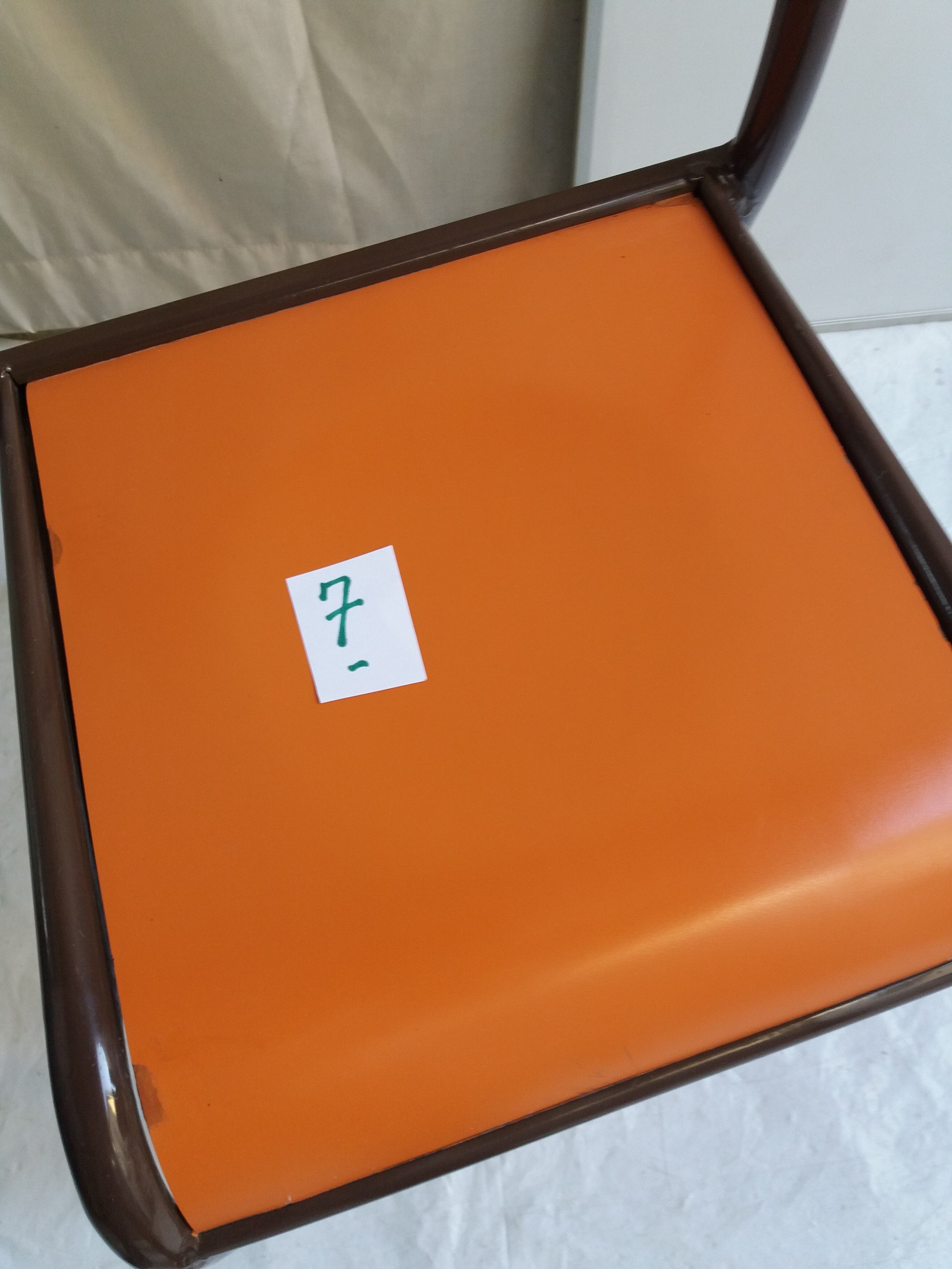 Series of 7 vintage chairs