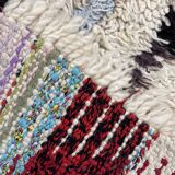 Berber rug Azilal wool 75x165 cm