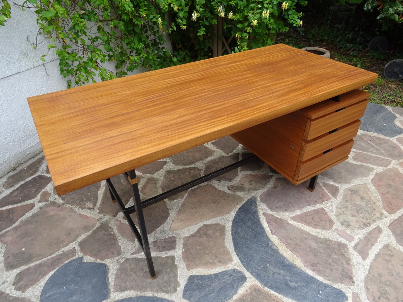 Desk Pierre Guariche edition Minvielle