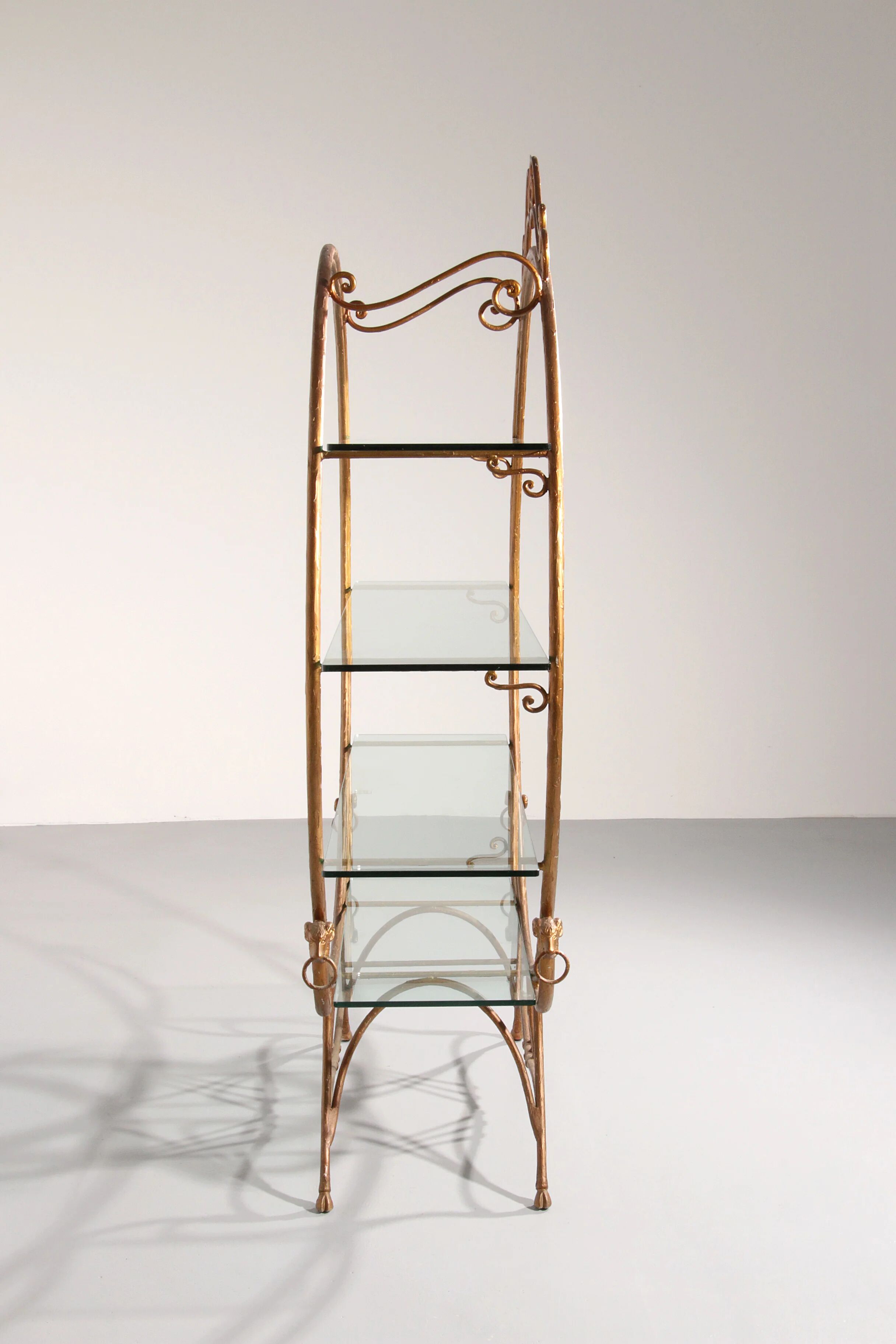 Hollywood Regency wall unit or room divider from Carlton Hotel Copenhagen 1950