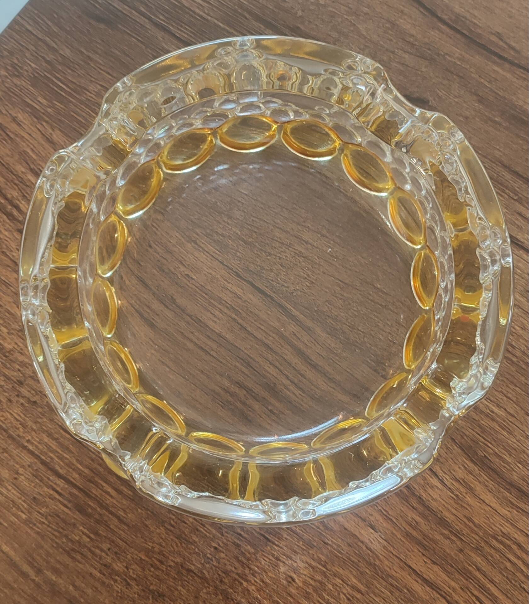 Vintage ashtray Walther Glas, Bolero series. 1960s/70s.