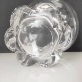 Val Saint Lambert crystal vase, signed