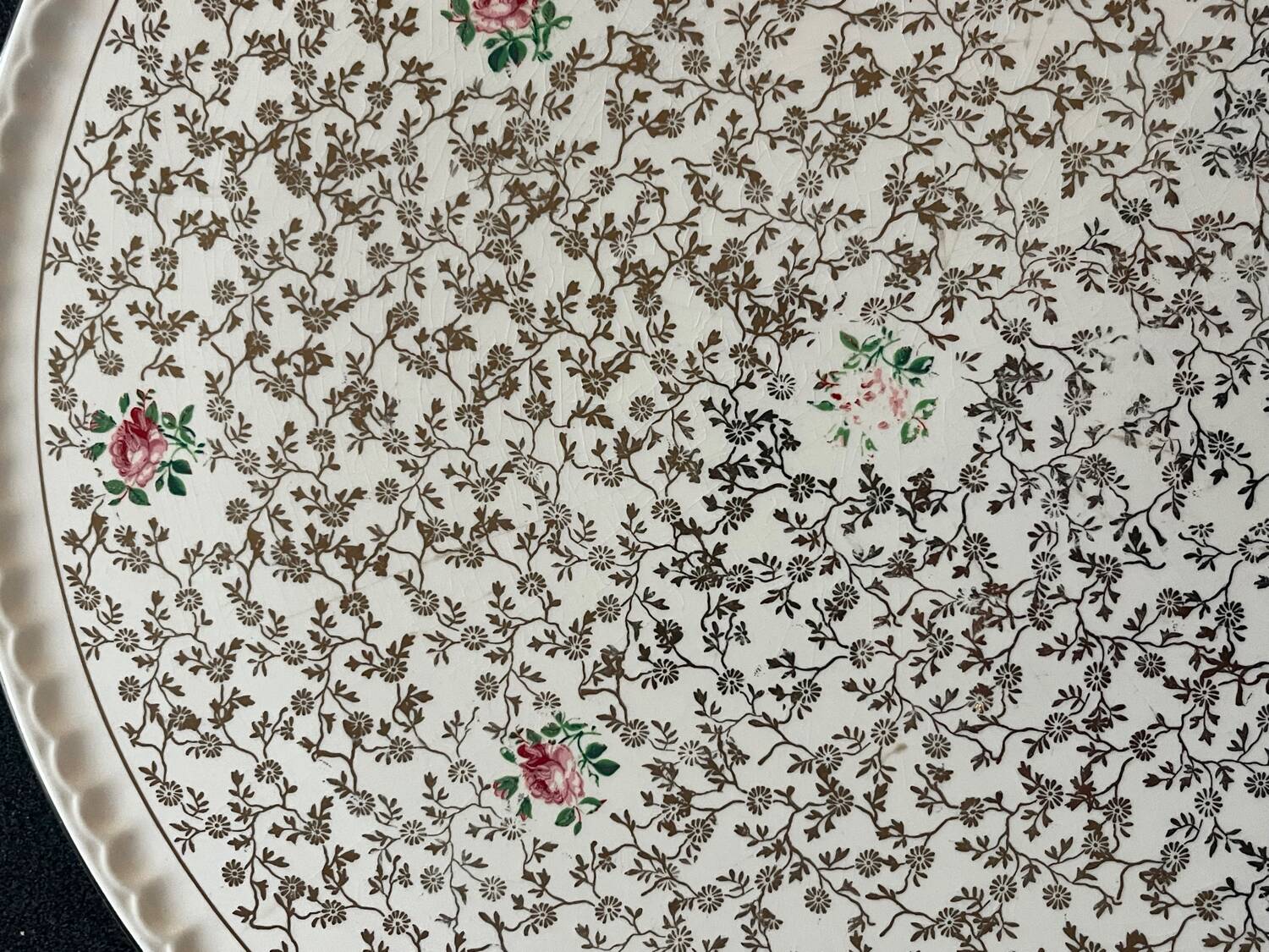 Old Villeroy & Boch Dish – Mettlach – 1950s