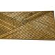 Vintage bamboo and rattan step stool