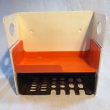 Modular bathroom shelf in plastic 70's