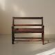 Solid wood cantou bench, Popular Art, 19th century