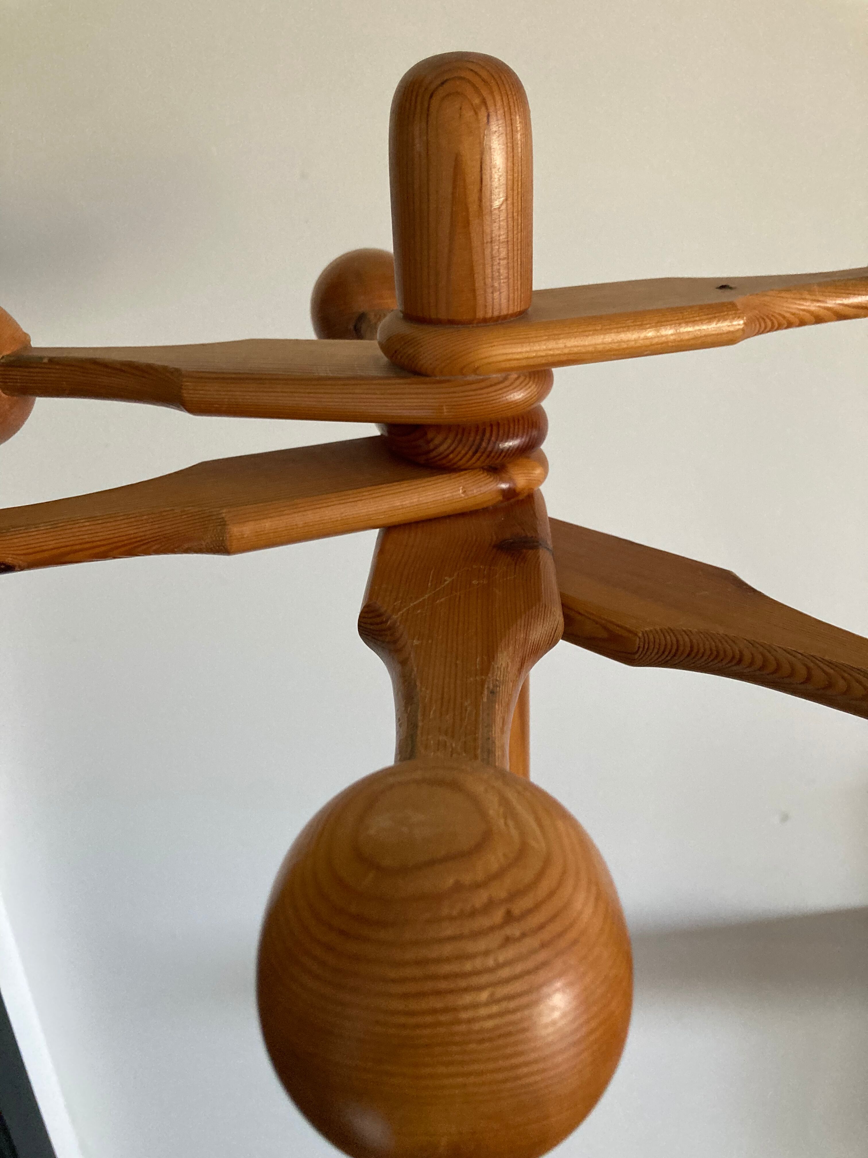 Danish coat rack space age 1960